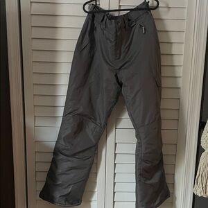 Women’s Gray Snow Ski Pants Large